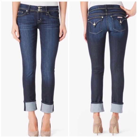 hudson ginny crop jeans
